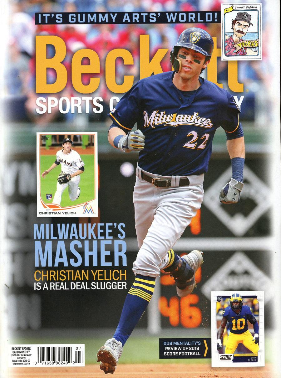 Beckett Sports Card Monthly #411 Vol 36 #7 July 2019