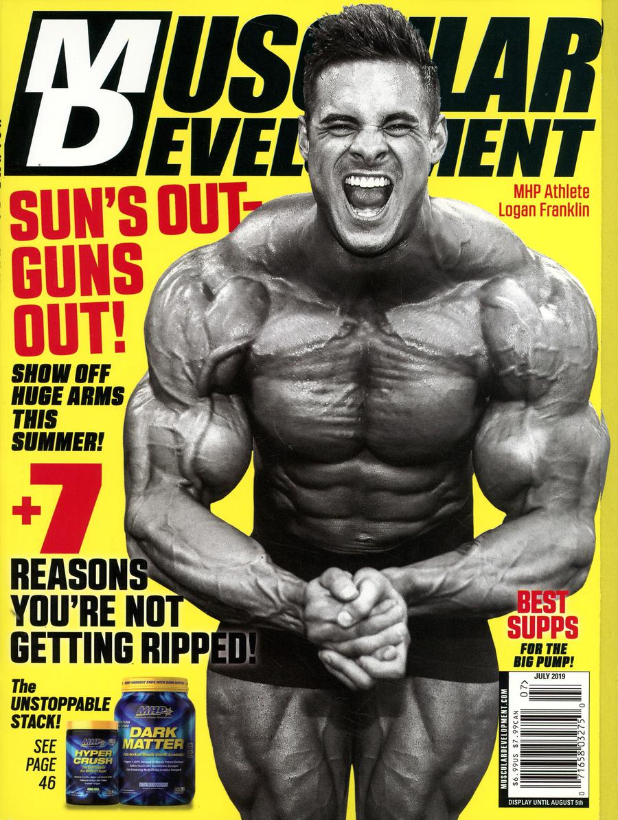 Muscular Development Magazine Vol 56 #7 July 2019