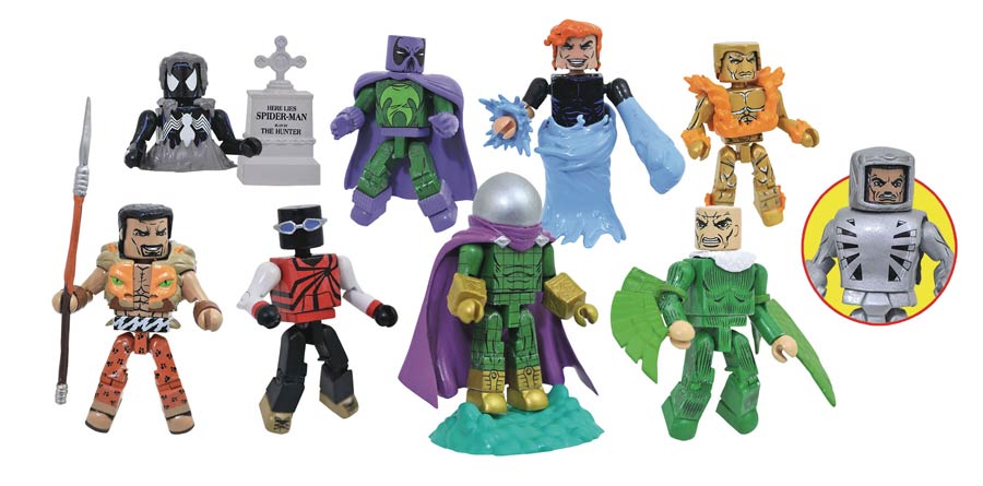 Marvel Minimates Series 77 Spider-Man Set Of Four