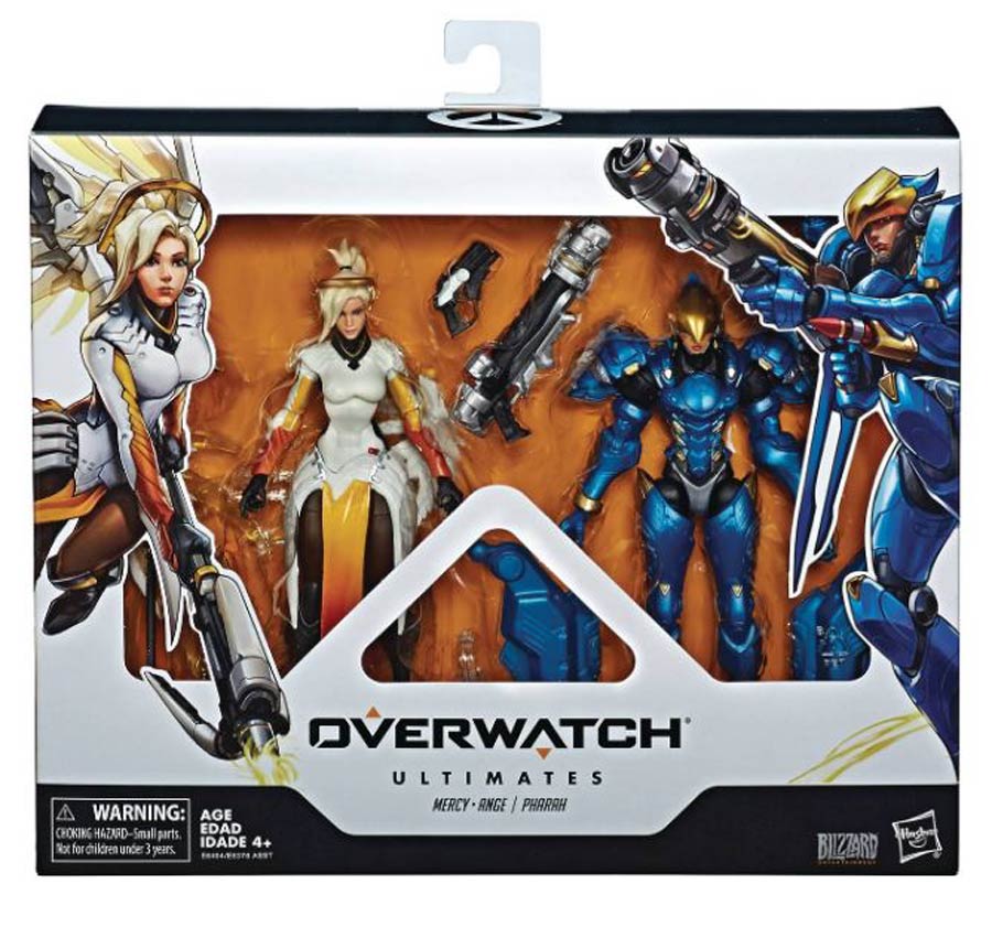 Overwatch Ultimates 6-Inch Dual Pack Action Figure Assortment 201901 - Mercy & Pharah