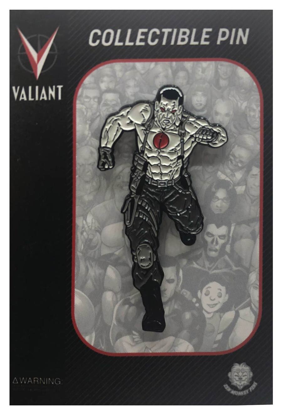 Valiant Comics Heroes Enamel Pin - Bloodshot Running