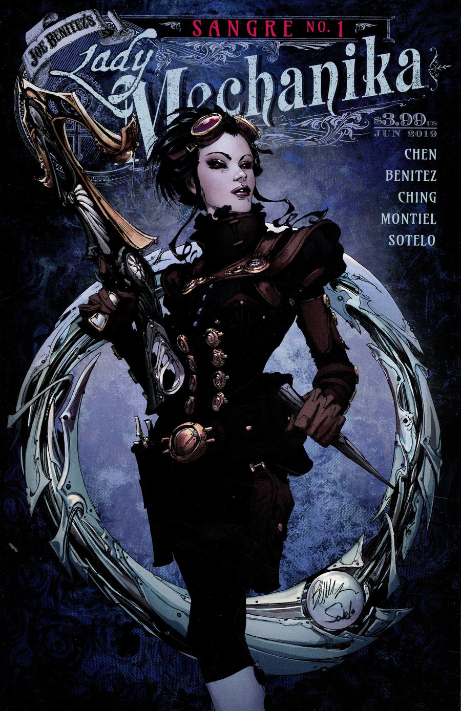 Lady Mechanika Sangre #1 Cover A Regular Joe Benitez & Beth Sotelo Cover