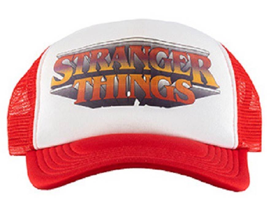 Stranger Things Gradiant Logo Trucker Cap