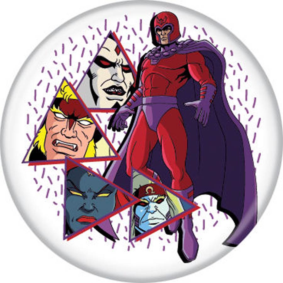 X-Men Cartoon 92 1.25-inch Button - Magneto (87403)