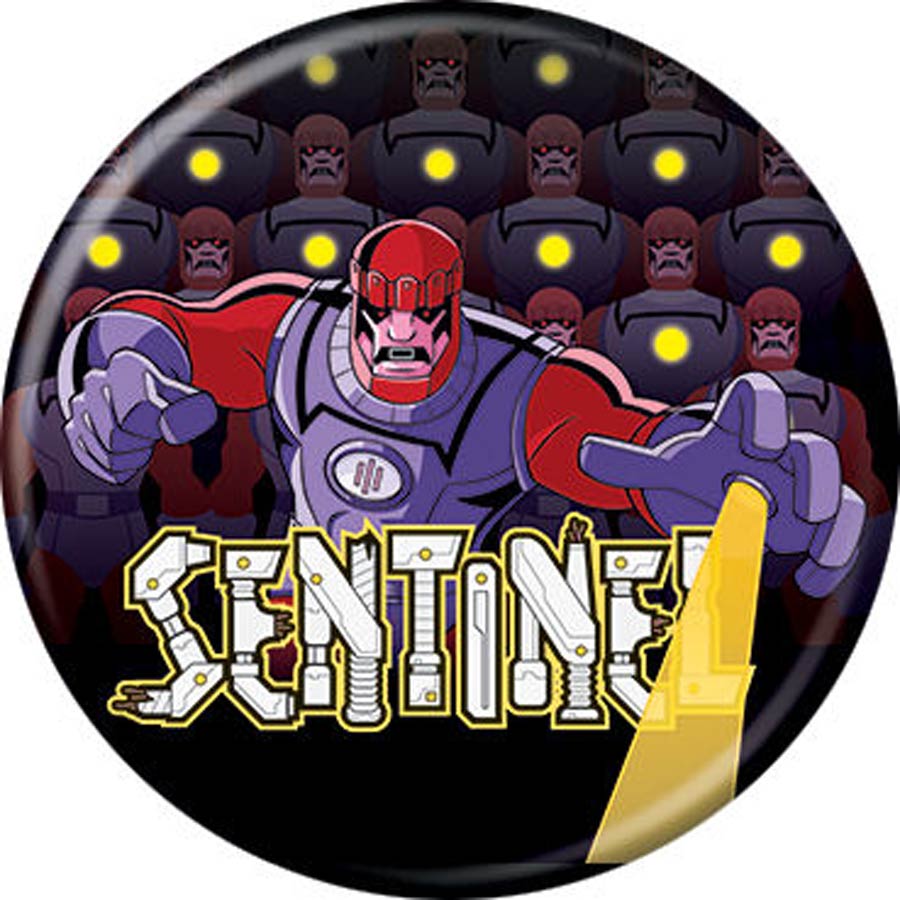 X-Men Cartoon 92 1.25-inch Button - Sentinel (87407)