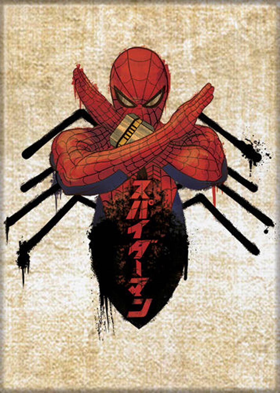 Spider-Man Japanese 2.5x3.5-inch Magnet - Spider Body (73313MV)