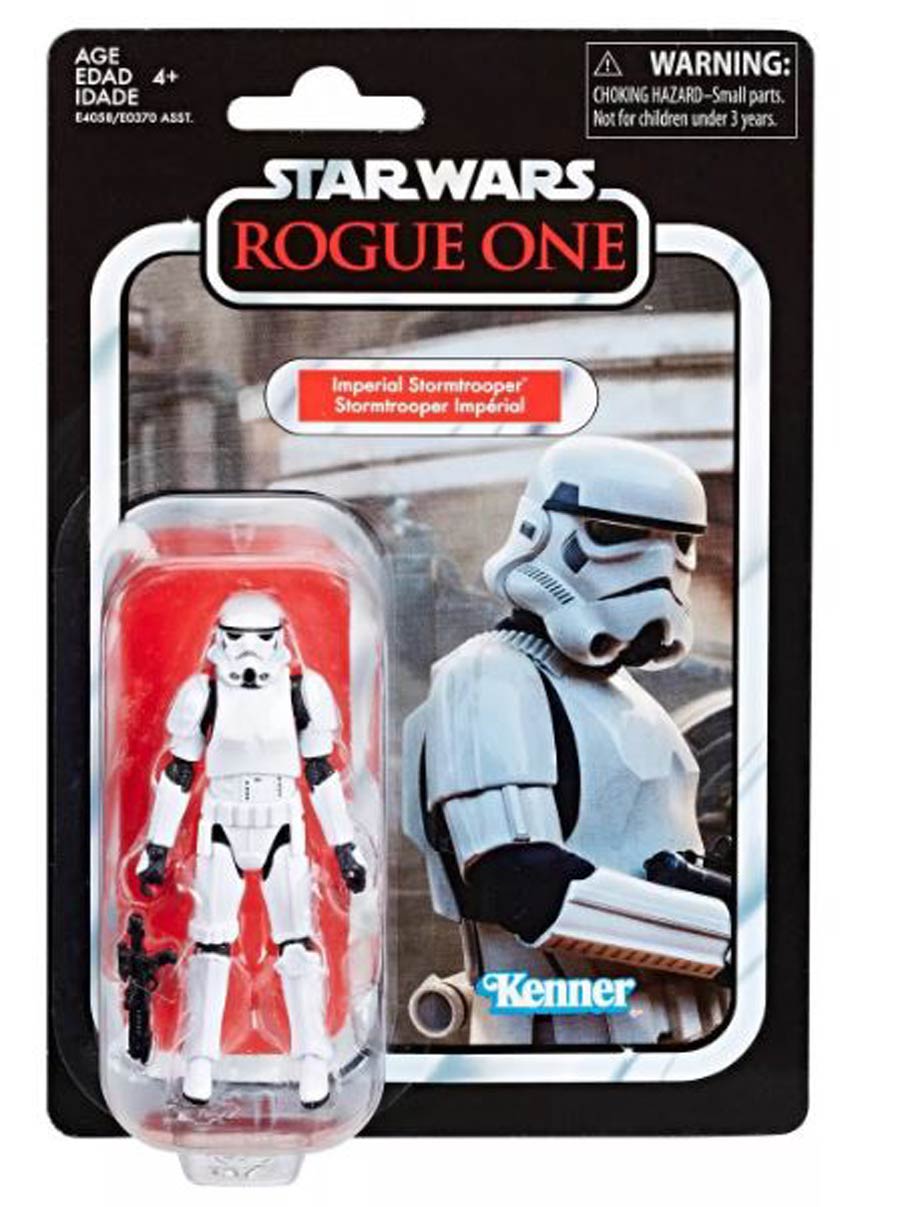 Star Wars Vintage Series 3.75-Inch Action Figure - Rogue One Stormtrooper