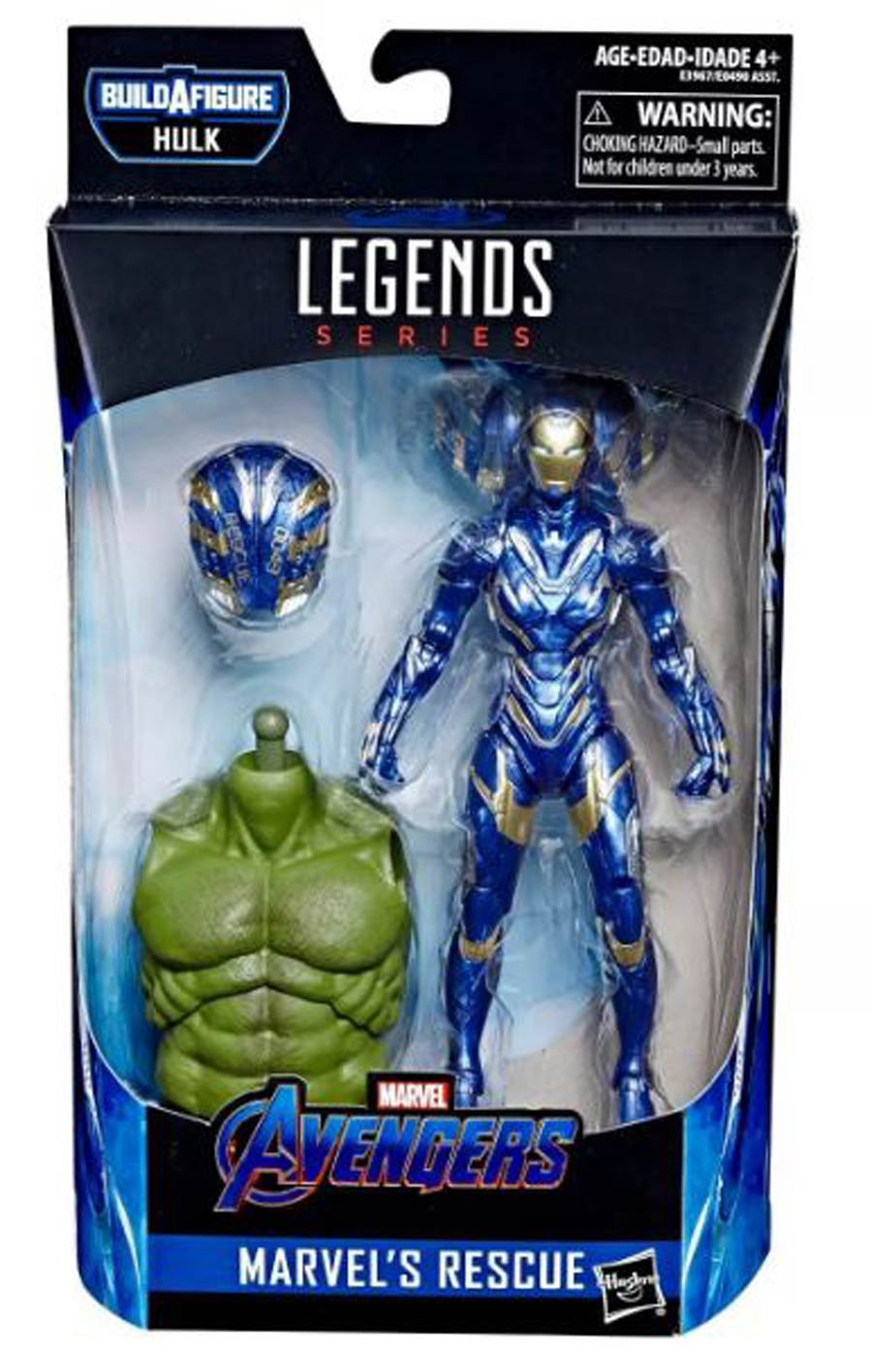 Marvel Avengers Legends 2019 6-Inch Action Figure - Rescue (Endgame)