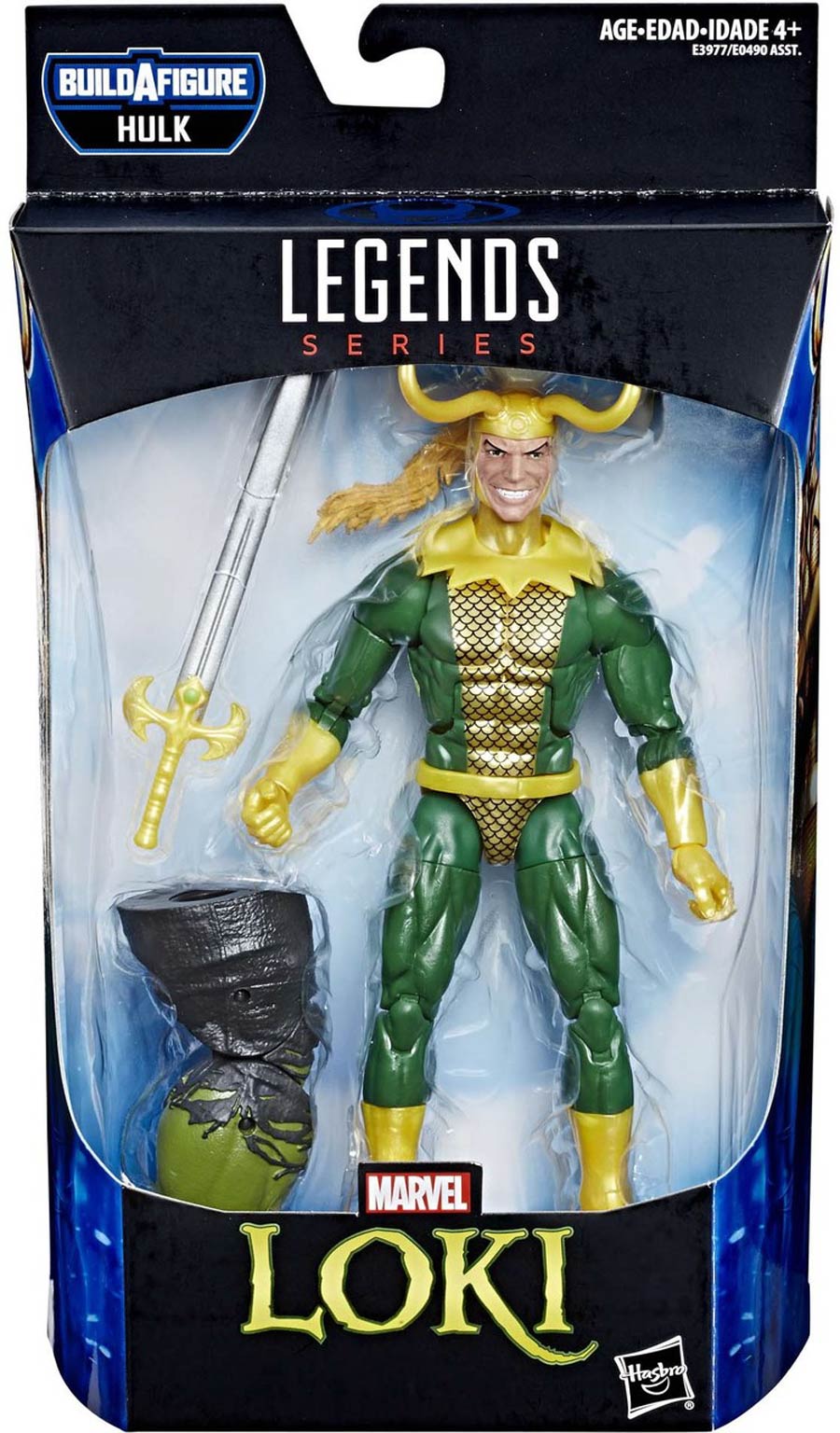 Marvel Avengers Legends 2019 6-Inch Action Figure - Loki (Comic Version)