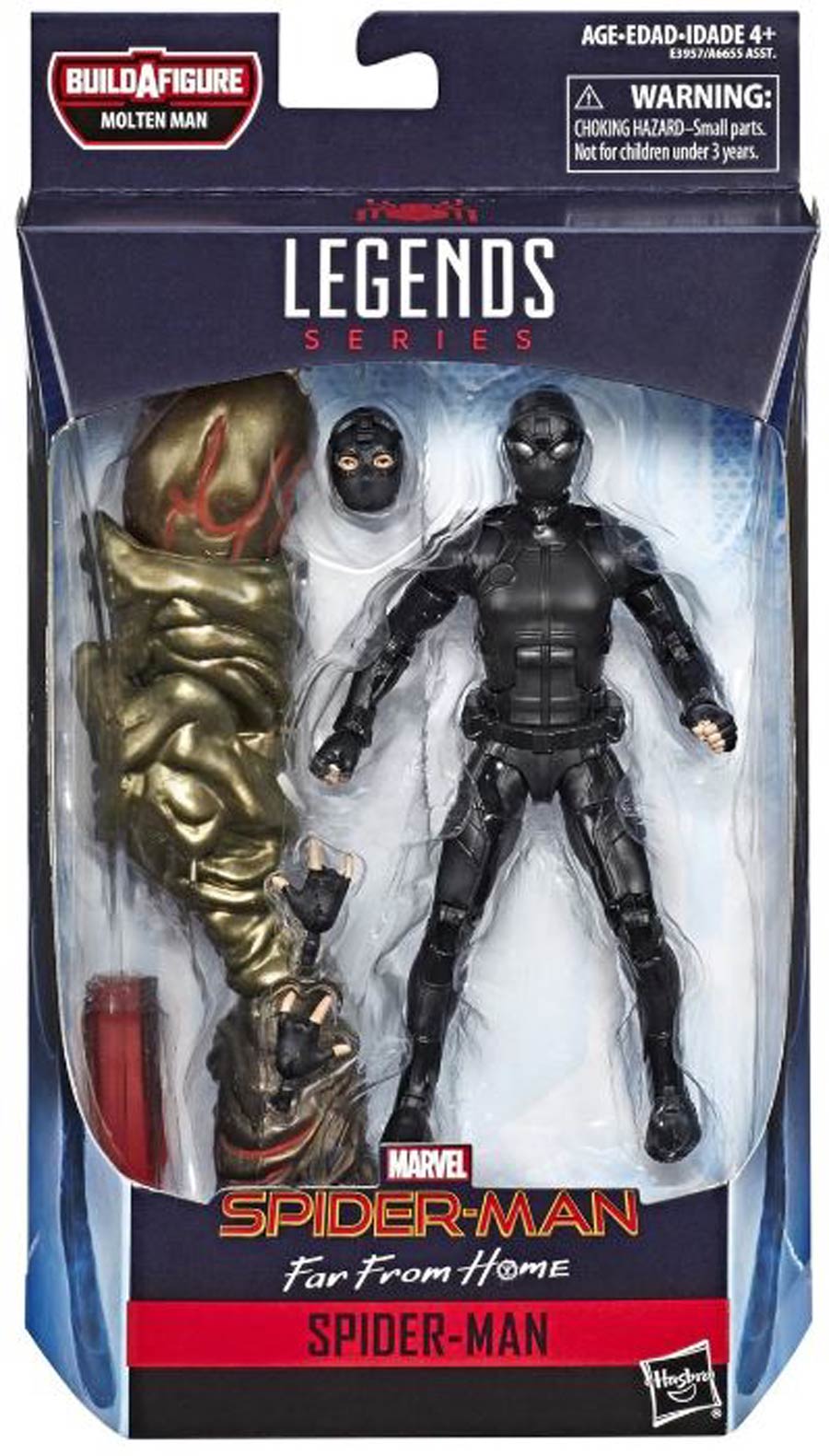 Spider-Man Far From Home Legends 2019 6-Inch Action Figure - Spider-Man (Stealth Suit)