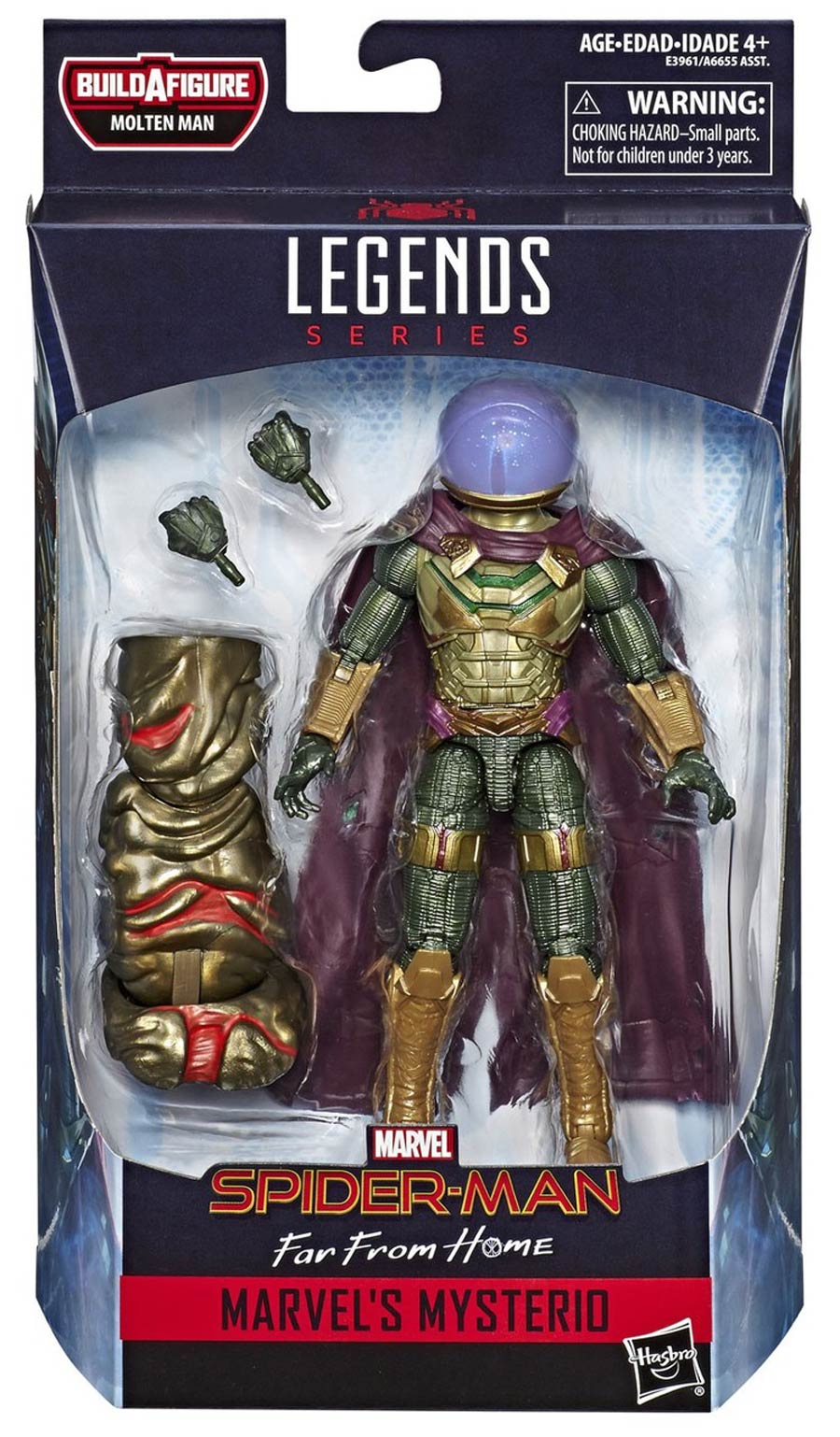 Spider-Man Far From Home Legends 2019 6-Inch Action Figure - Mysterio