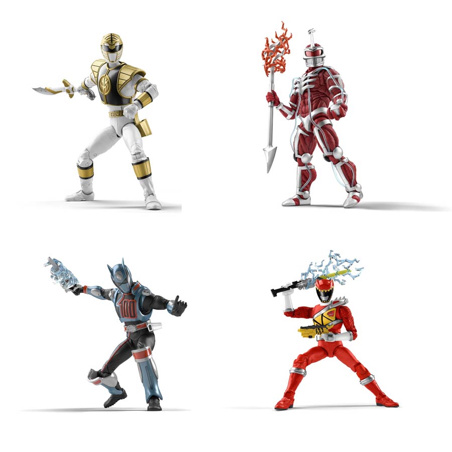 Power Rangers Lightning Series 6-Inch Action Figures Wave 1 Assorted Case Of 8 Figures