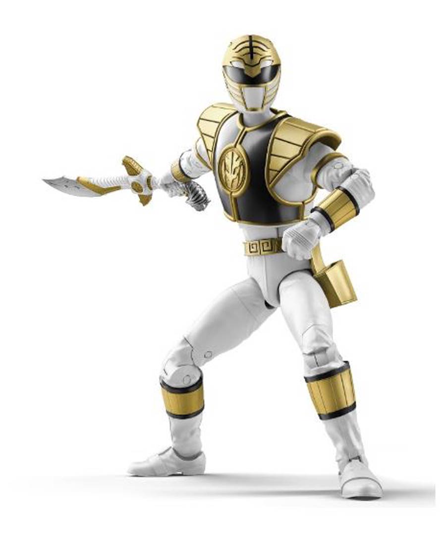 Power Rangers Lightning Series 6-Inch Action Figures Wave 1 Action Figure - Mighty Morphin White Ranger