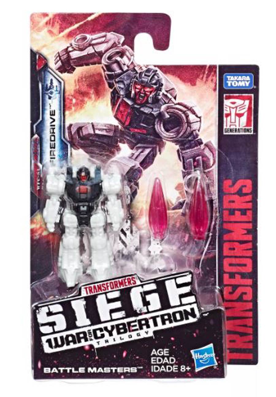 Transformers War For Cybertron Battle Master Action Figure - Firedrive