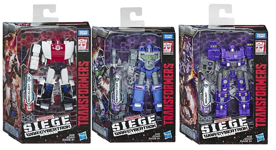 Transformers War For Cybertron - Deluxe Class Wave 5 Assortment Case Of 8 Figures