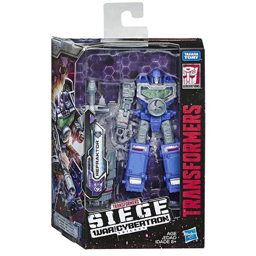 Transformers War For Cybertron Deluxe Class Action Figure - Refraktor