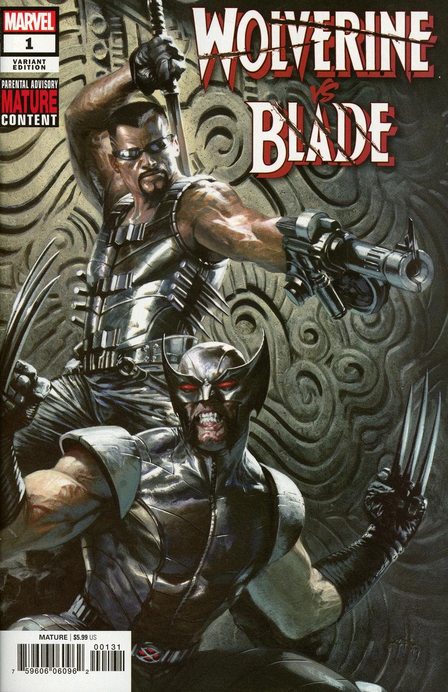 Wolverine vs Blade Special #1 Cover C Incentive Gabriele Dell Otto Variant Cover