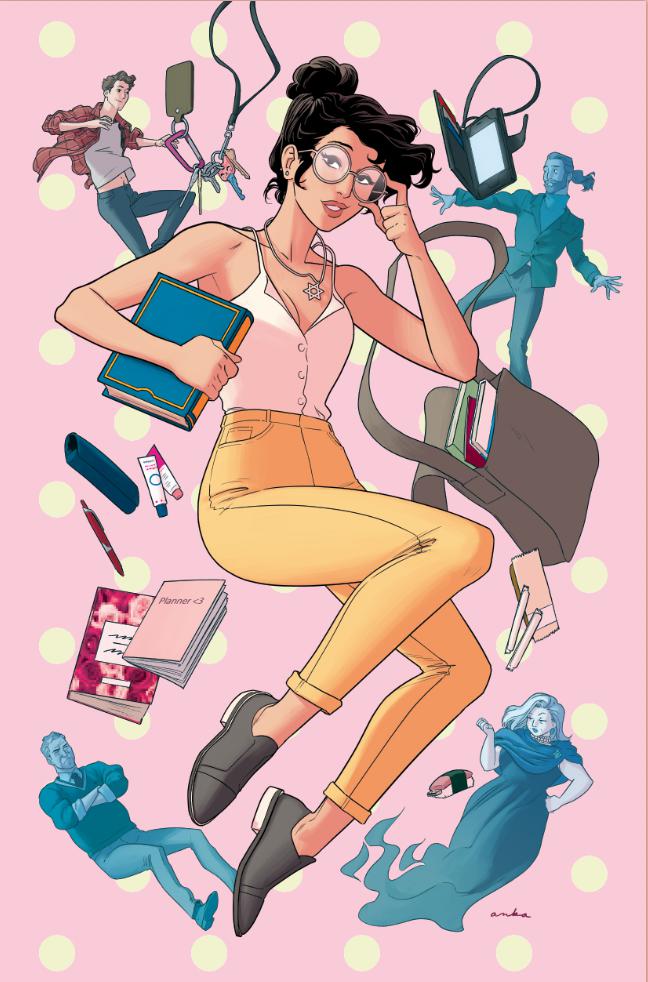 The First 9 Issues of GHOSTED IN LA - The Story So Far 2 Ghosted In LA #1 Cover C Variant Kris Anka Cover - Midtown Comics