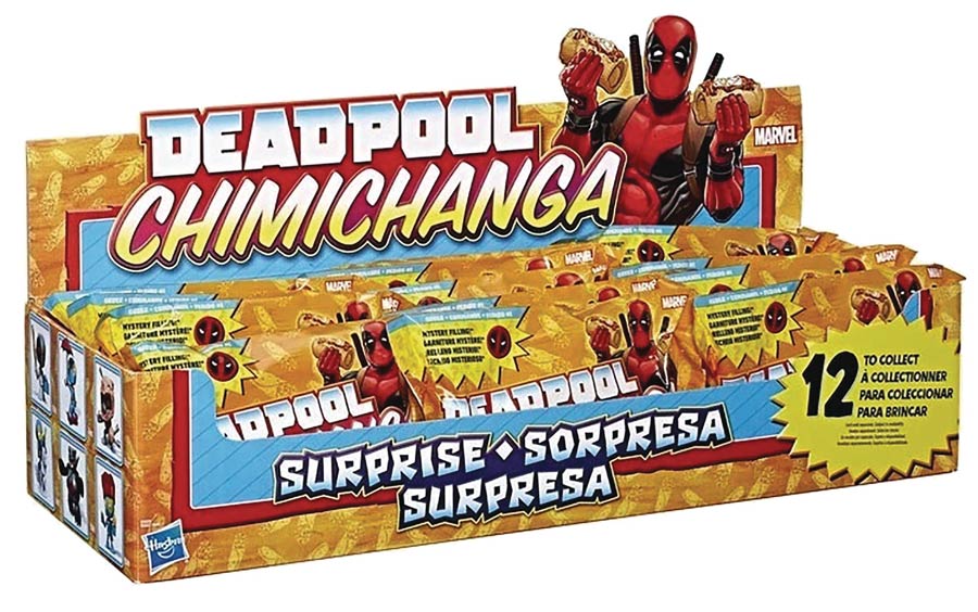 Deadpool Chimichanga Surprise Figure Blind Mystery Box