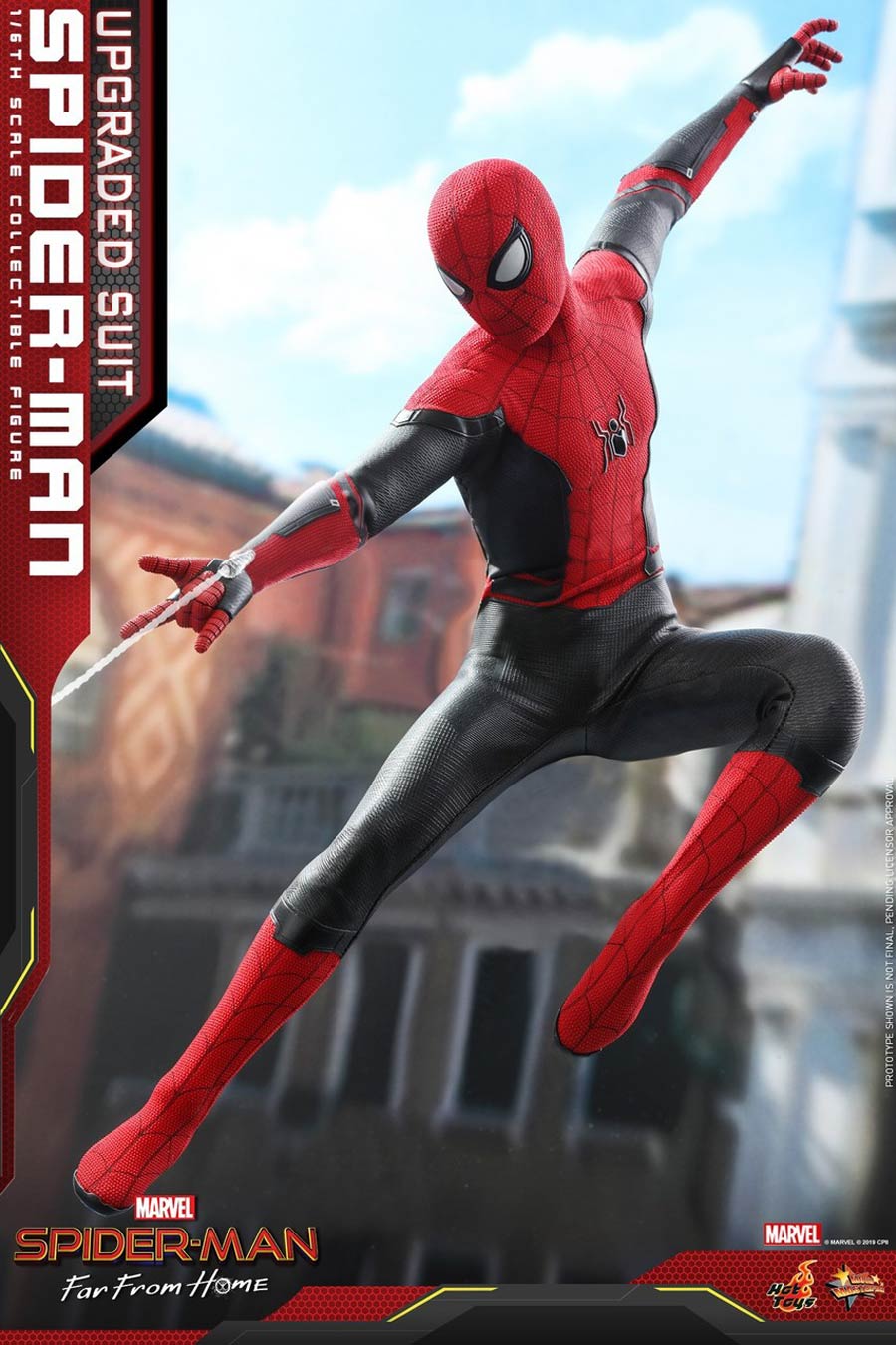 Spider-Man Far From Home Spider-Man Upgraded Suit Sixth Scale Figure