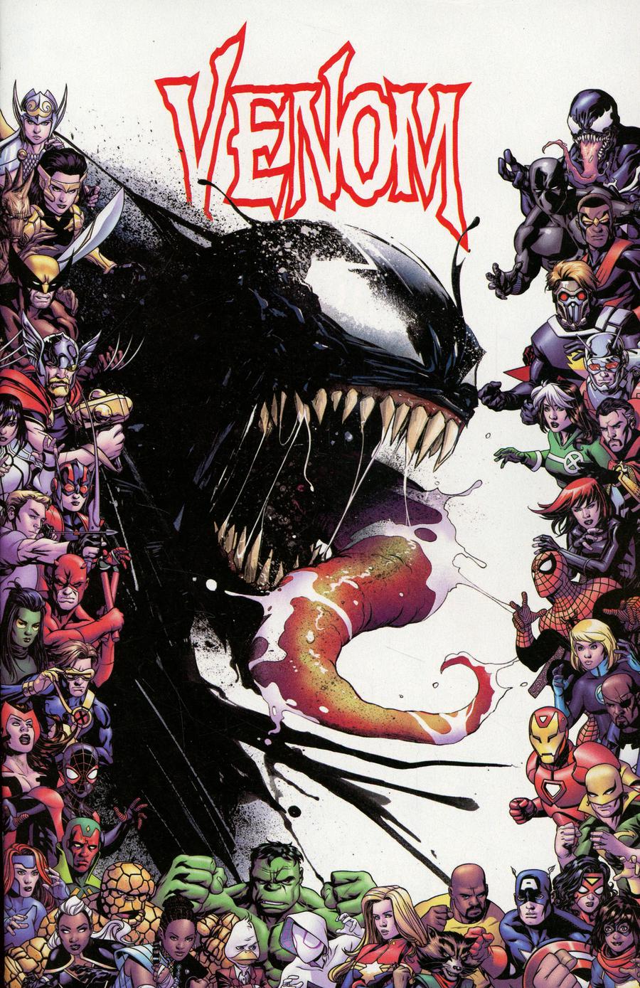 Venom Vol 4 #17 Cover C Variant Lee Garbett Marvel 80th Frame Cover (Absolute Carnage Tie-In)