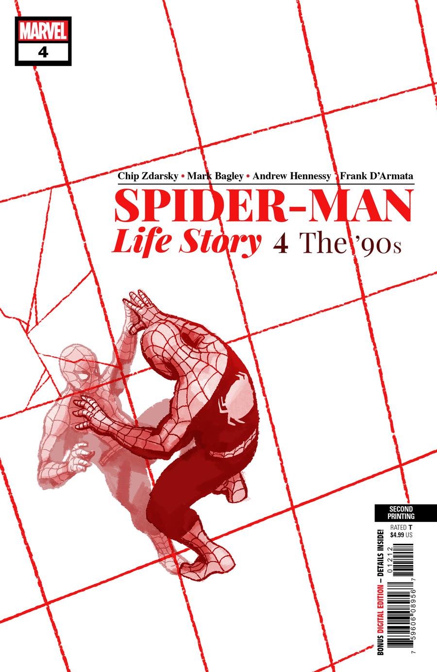 Spider-Man Life Story #4 Cover C 2nd Ptg Variant Mark Bagley Cover