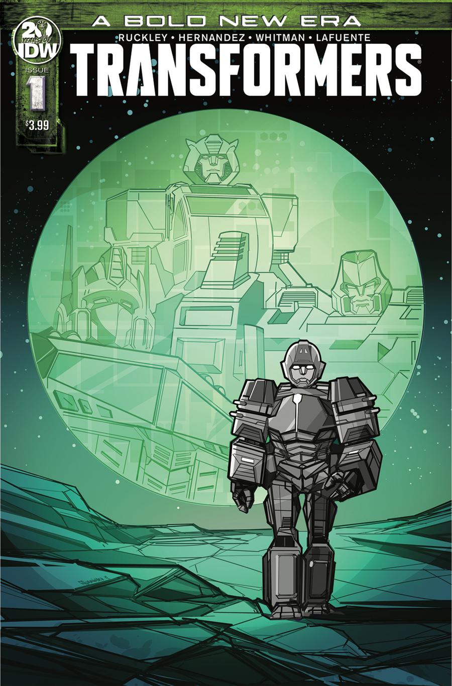 Transformers Vol 4 #1 Cover G 3rd Ptg Variant Gabriel Rodriguez Cover