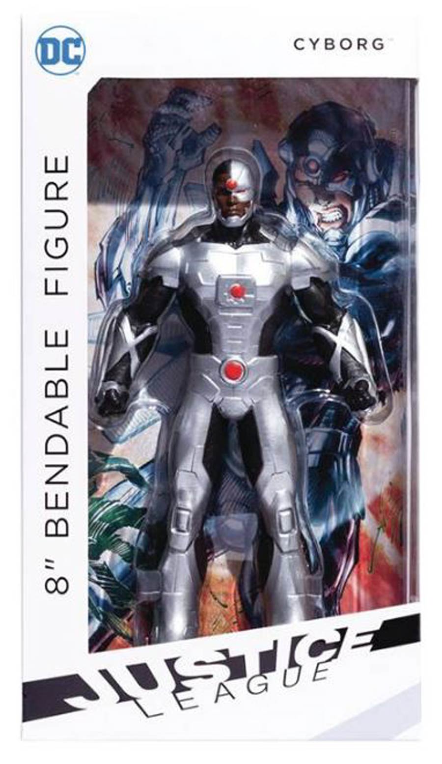 Justice League (New 52) 8-Inch Bendable Figure - Cyborg