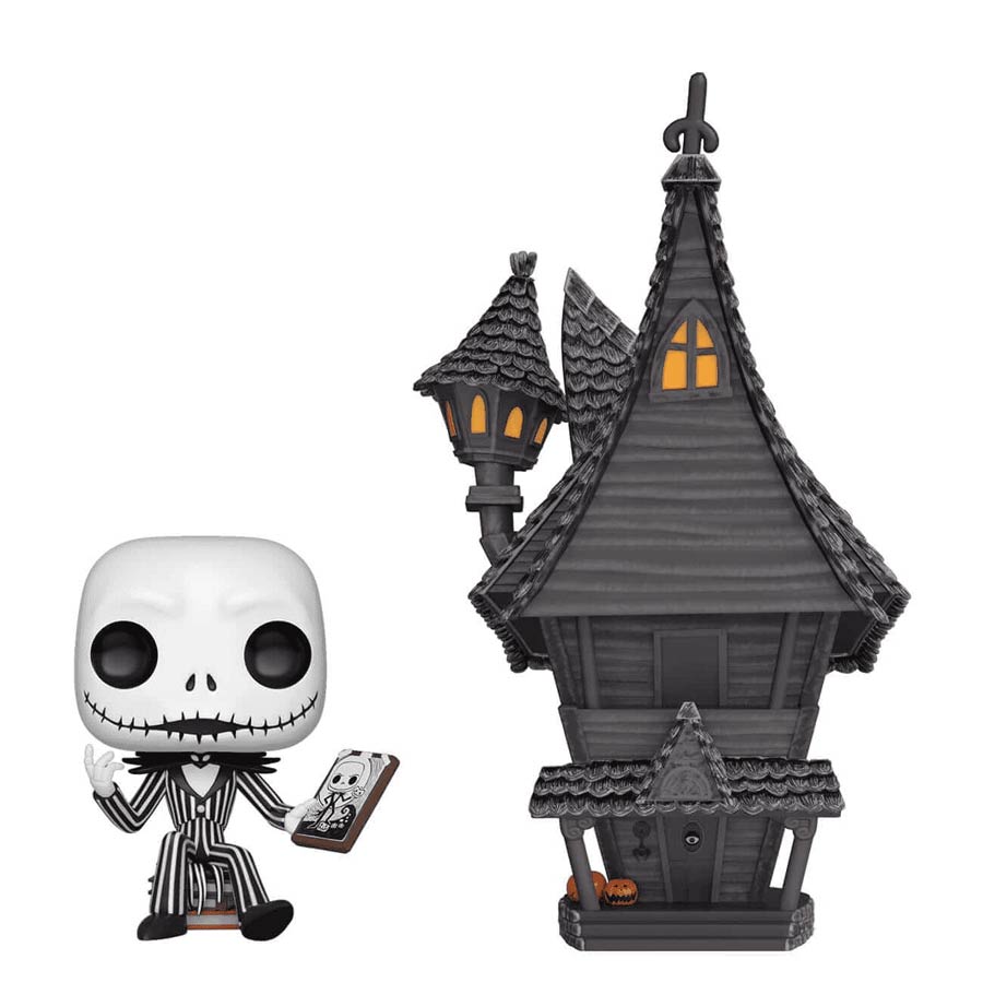 POP Town Nightmare Before Christmas Jack With Jacks House
