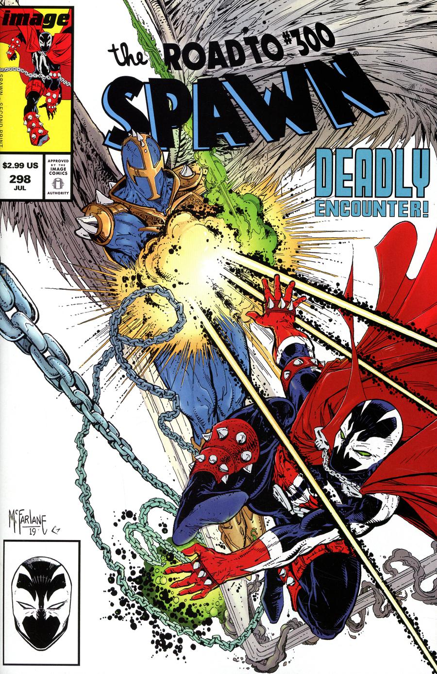 Spawn #298 Cover D 2nd Ptg