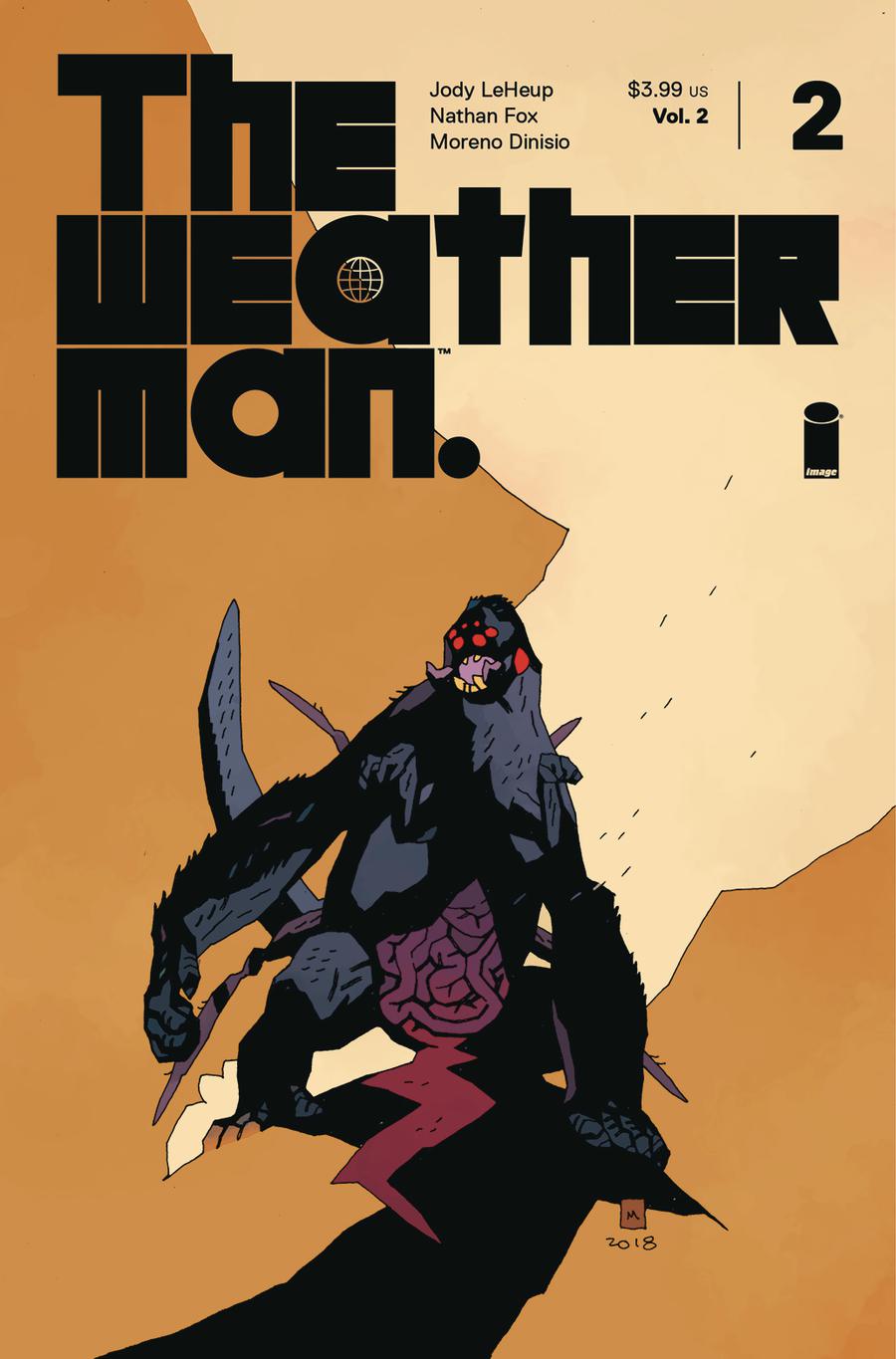 Weatherman Vol 2 #2 Cover C Variant Mike Mignola Cover