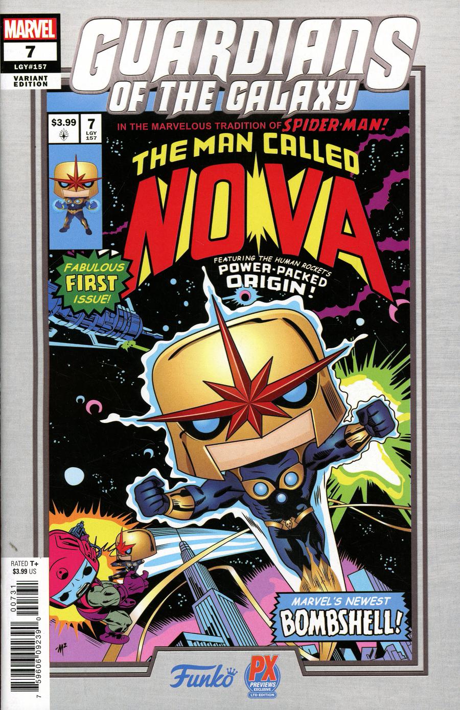 Guardians Of The Galaxy Vol 5 #7 Cover C Incentive Mike Martin Funko Variant Cover