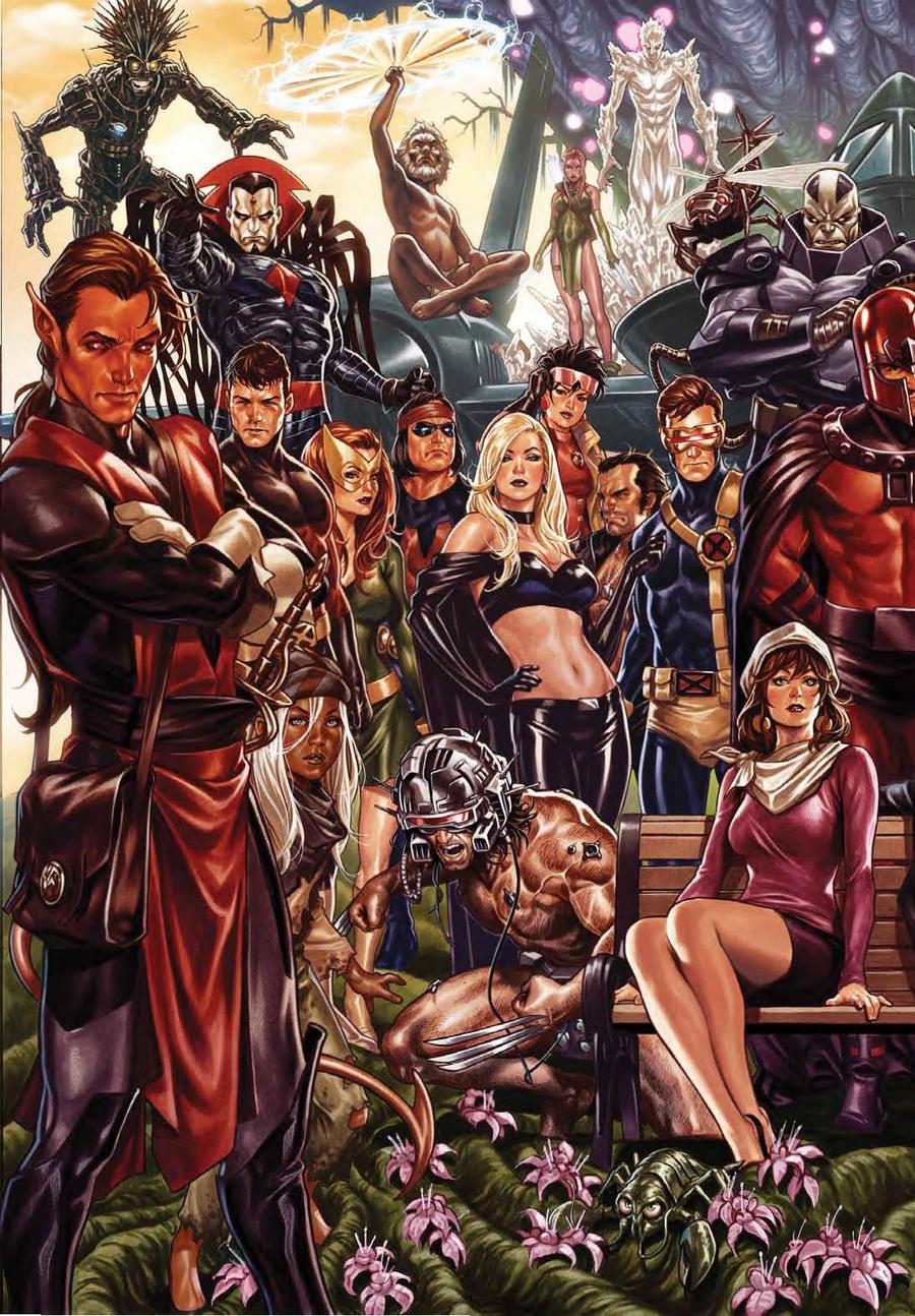 House Of X #1 Cover N Incentive Mark Brooks Virgin Connecting Variant Cover