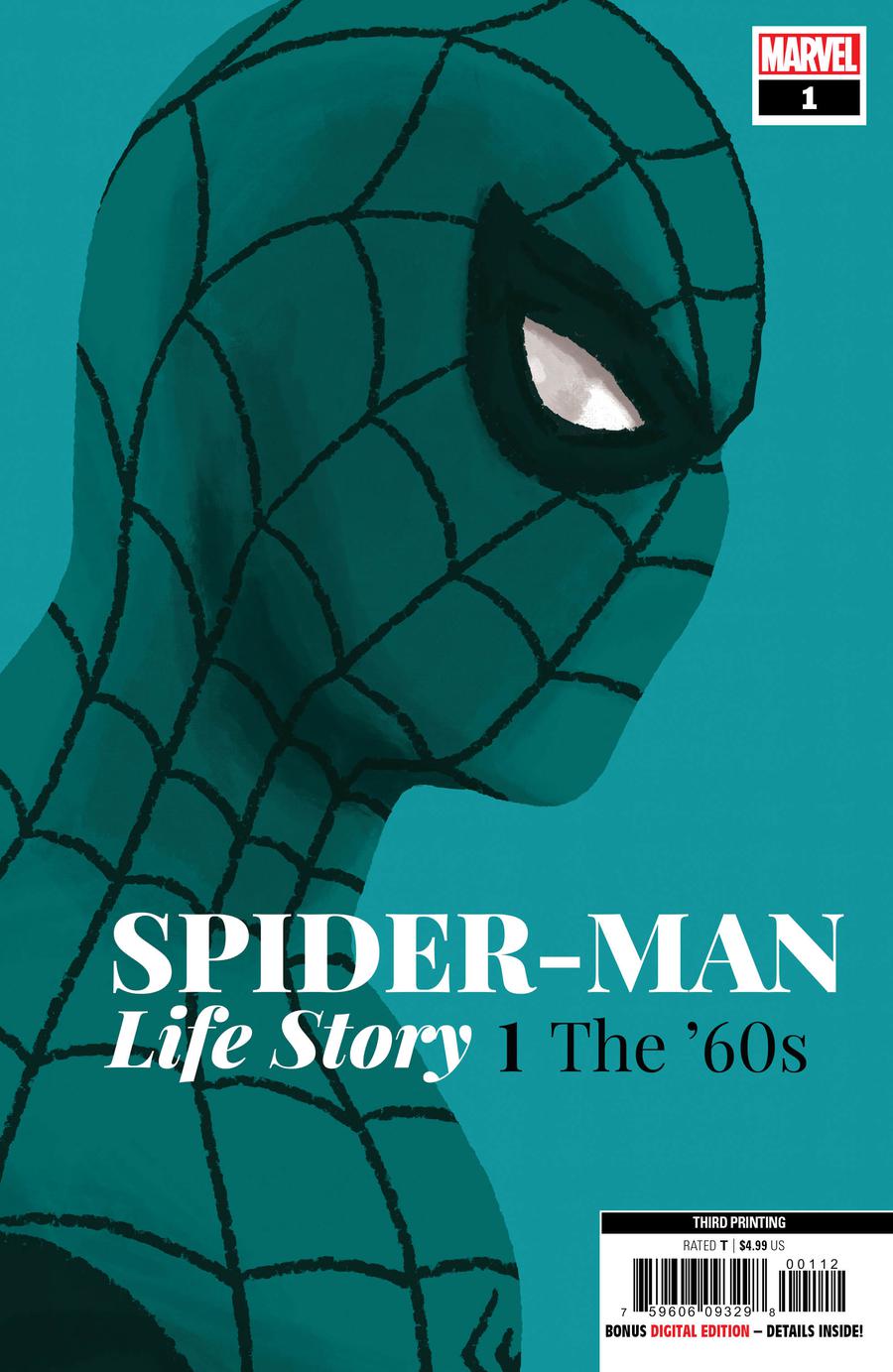 Spider-Man Life Story #1 Cover K 3rd Ptg Variant Chip Zdarsky Cover