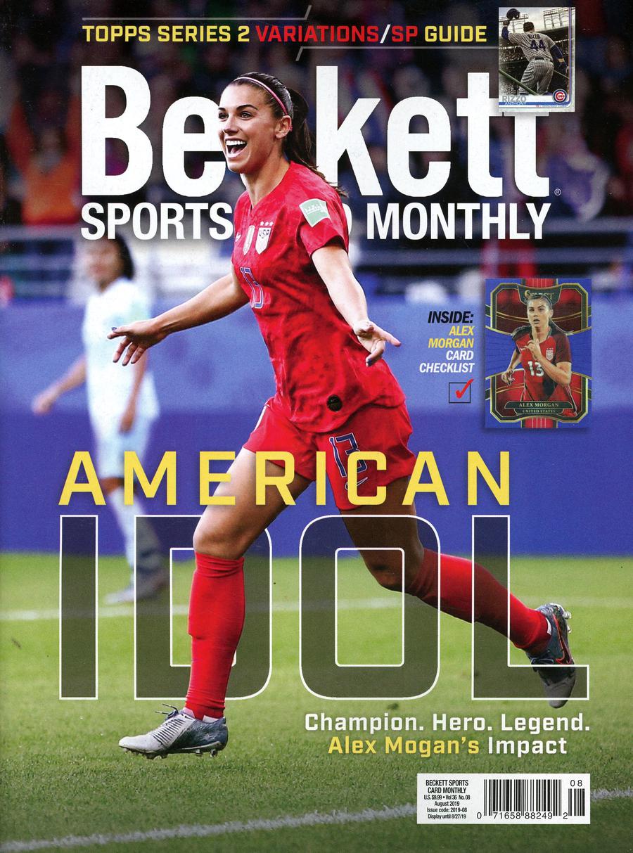 Beckett Sports Card Monthly #413 Vol 36 #8 August 2019