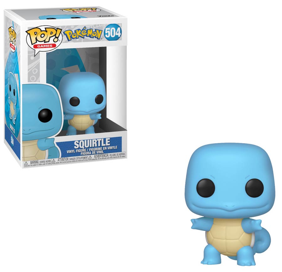 POP Games 504 Pokemon Squirtle Vinyl Figure