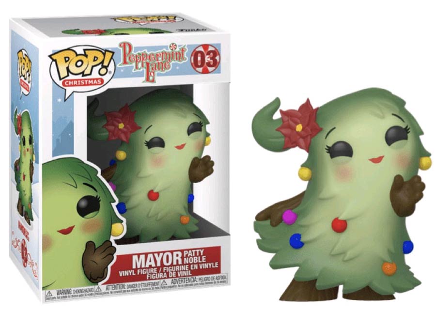 POP Holiday Mayor Patty Noble Vinyl Figure