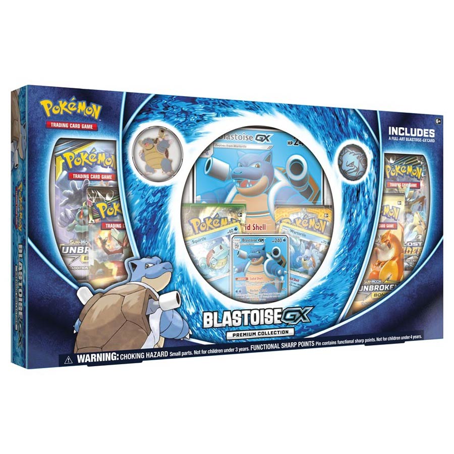 Pokemon TCG Blastoise GX Premium Collection