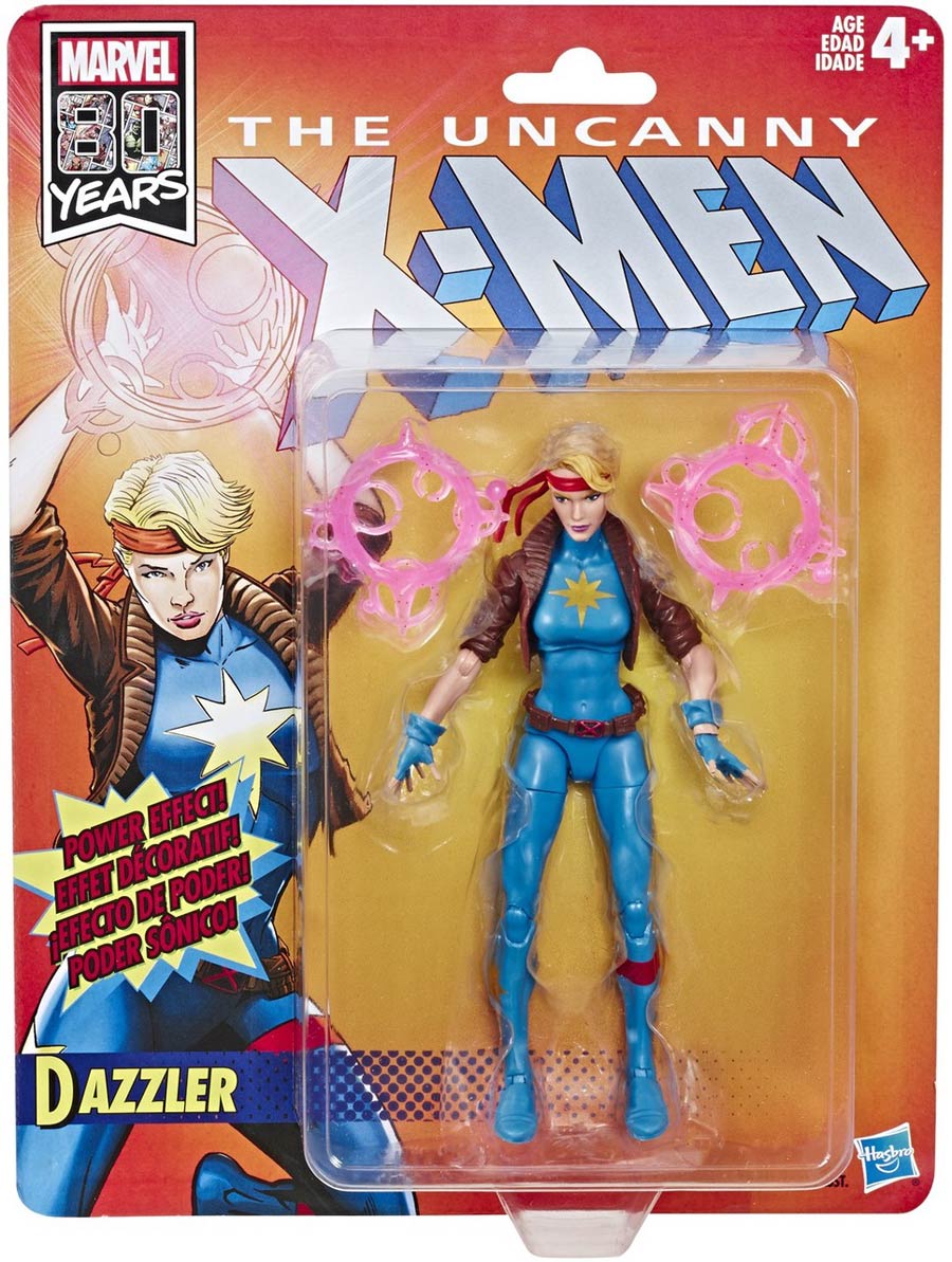 Marvel Legends - Uncanny X-Men Vintage Series 6-Inch Action Figure - Dazzler