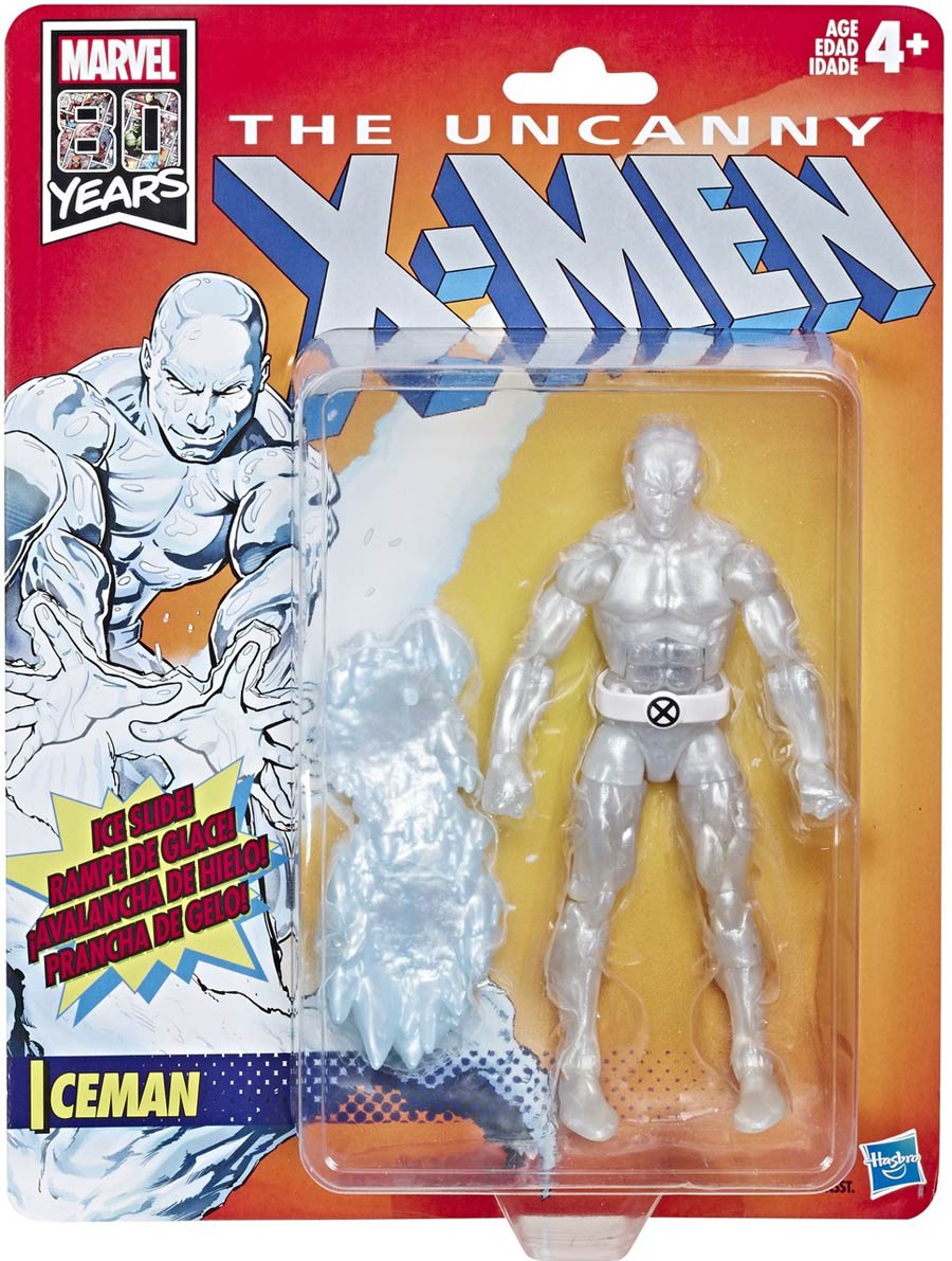 Marvel Legends - Uncanny X-Men Vintage Series 6-Inch Action Figure - Iceman
