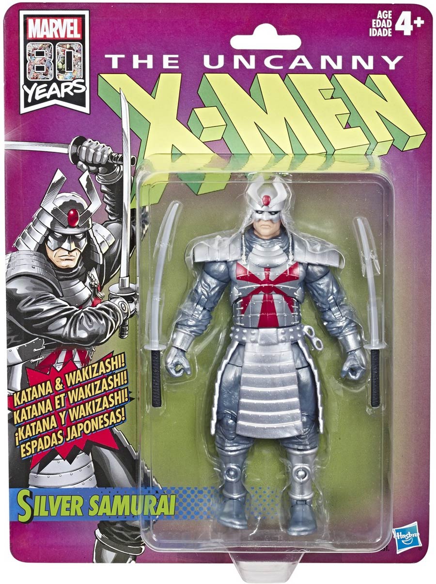 Marvel Legends - Uncanny X-Men Vintage Series 6-Inch Action Figure - Silver Samurai