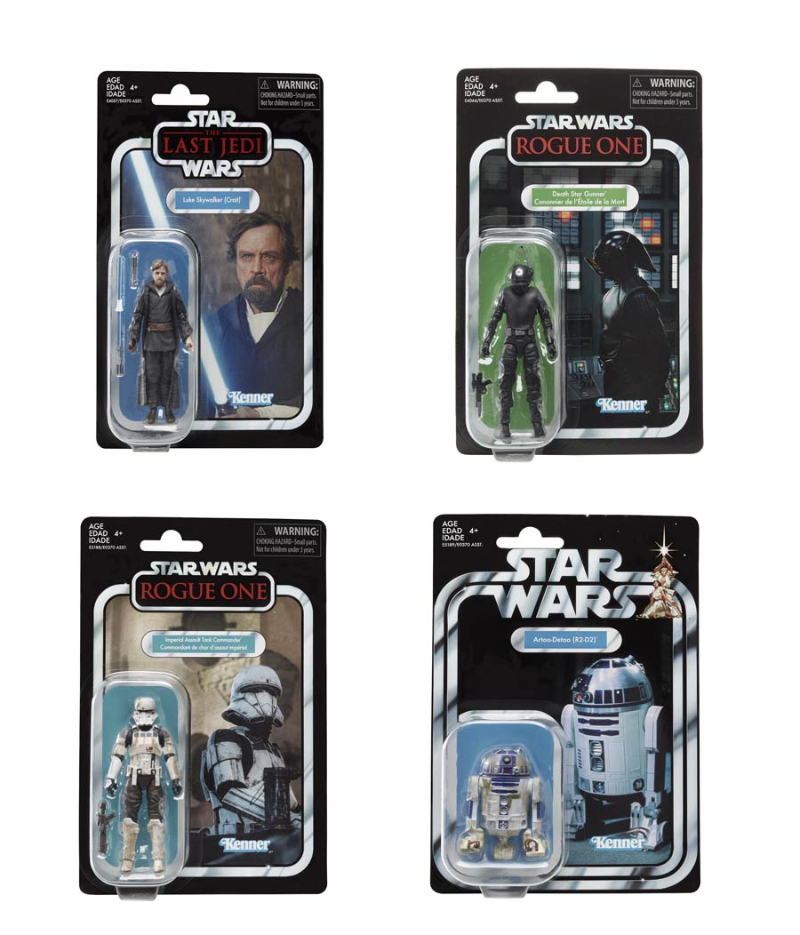 Star Wars Vintage Series 3.75-Inch Action Figure 2018 Wave 6 Assortment Case Of 8 Figures