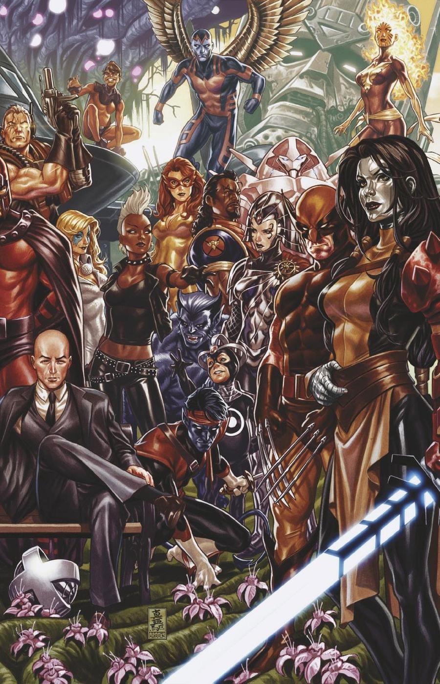 Powers Of X #1 Cover M Incentive Mark Brooks Virgin Connecting Variant Cover