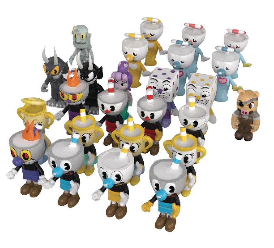 Cuphead Mini Figure Blind Mystery Box