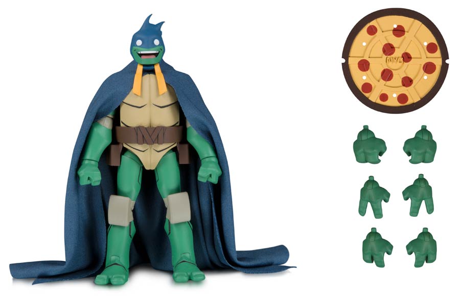 DC Teenage Mutant Ninja Turtles Michelangelo As Batman SDCC 2019 Action Figure