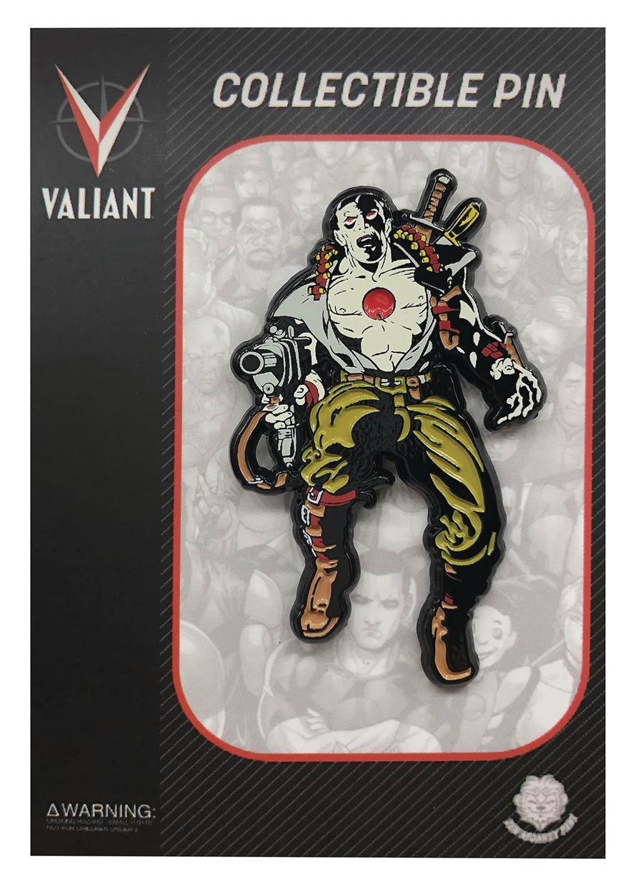 Valiant 1990s Cover Pin - Bloodshot