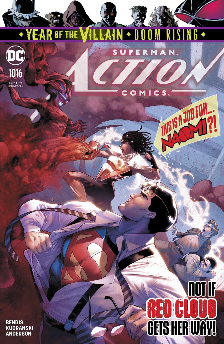 Action Comics Vol 2 #1016 Cover A Regular Jamal Campbell Cover (Year Of The Villain Doom Rising Tie-In)