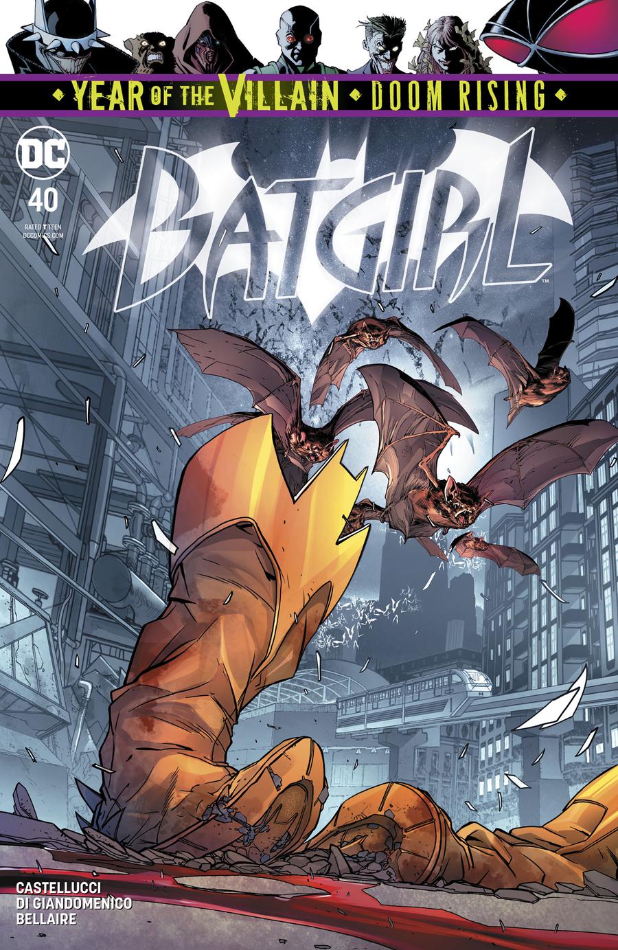 Batgirl Vol 5 #40 Cover A Regular Carmine Di Giandomenico Cover (Year Of The Villain Doom Rising Tie-In)