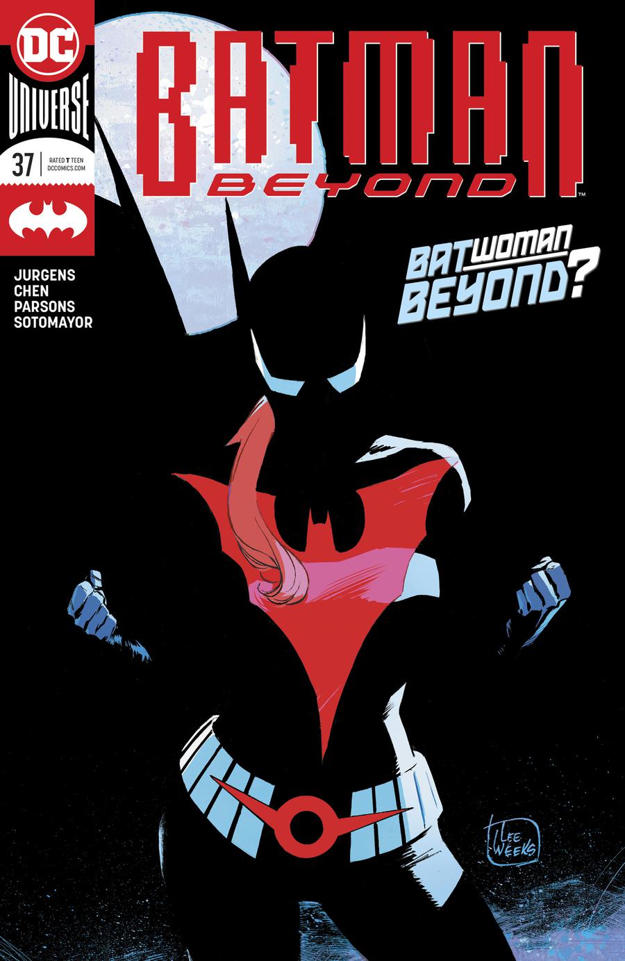 Batman Beyond Vol 6 #37 Cover A Regular Lee Weeks Cover