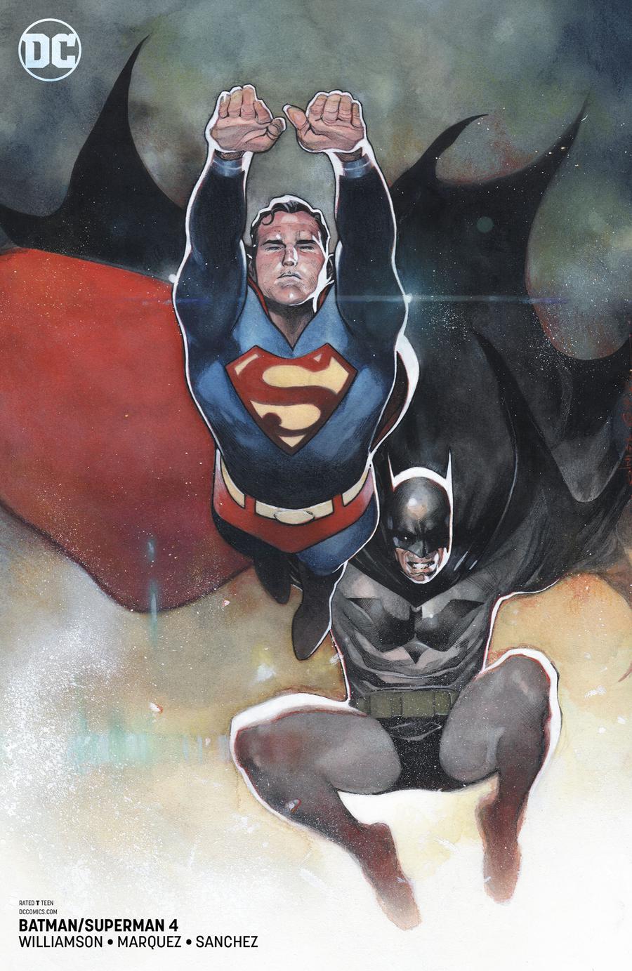 Batman Superman Vol 2 #4 Cover B Variant Olivier Coipel Card Stock Cover (Year Of The Villain Hostile Takeover Tie-In)